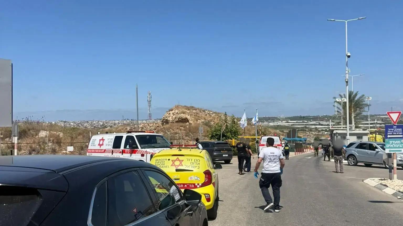 חשד לפיגוע באזור כוכב יאיר. 7 ביוני 2026 חשד לפיגוע באזור כוכב יאיר. 7 ביוני 2026