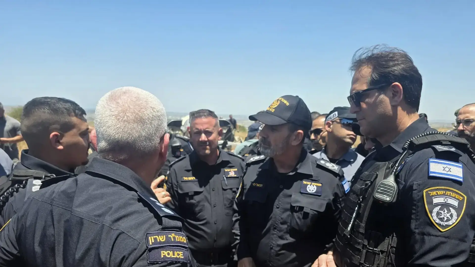 המפכ״ל בהערכת מצב בזירה המפכ״ל בהערכת מצב בזירה