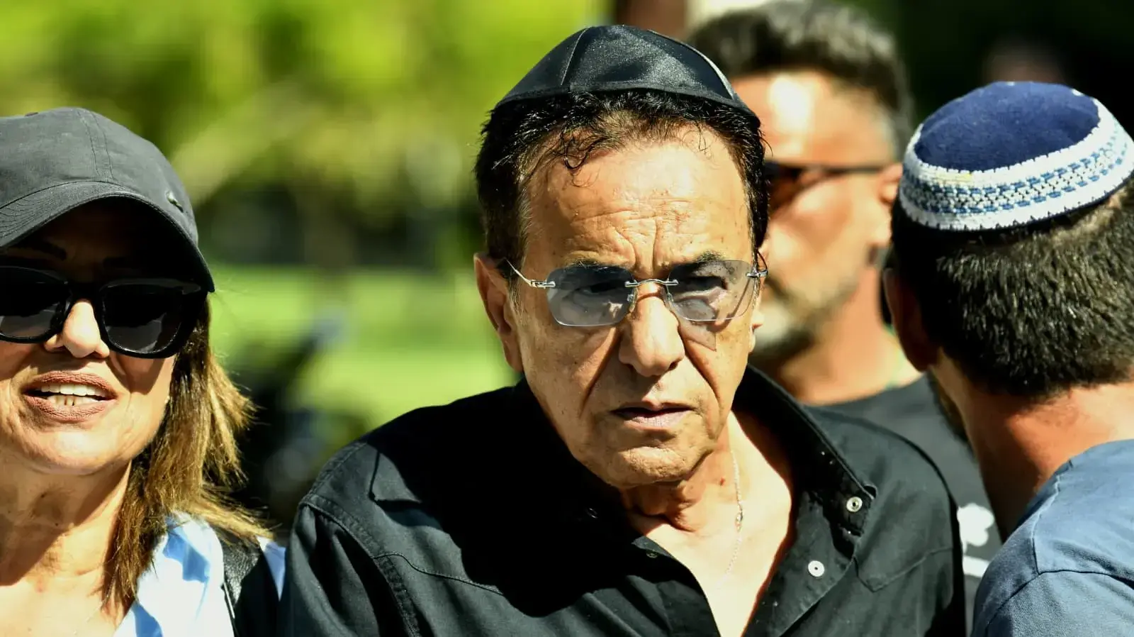 חיים משה, הלוויתו של ישי לוי, בית העלמין ראש העין, 7 ביוני 2026 חיים משה, הלוויתו של ישי לוי, בית העלמין ראש העין, 7 ביוני 2026