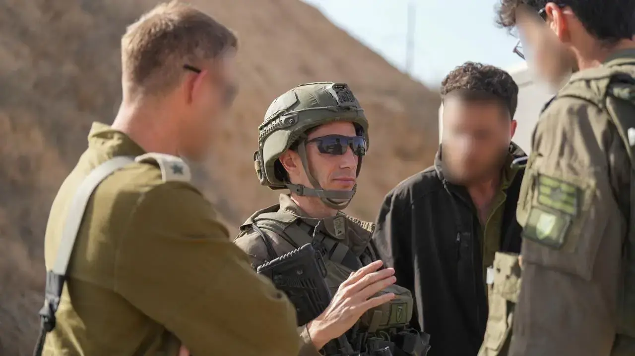 מפקד חטיבה 7,  אלוף משנה שאול ישראלי 