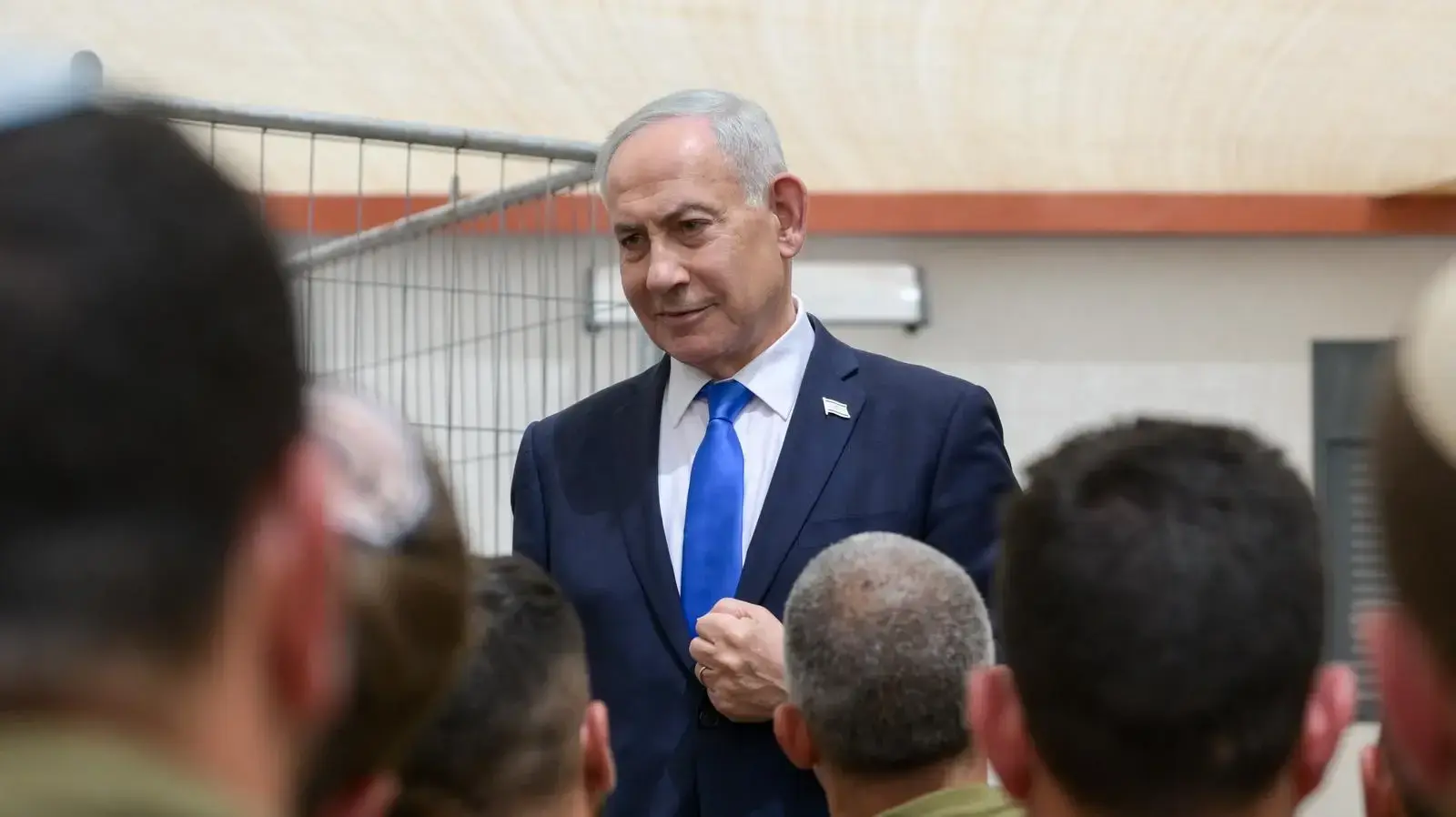 ראש הממשלה נתניהו במפגש עם קורס קצינים קרביים במילואים בגוש עציון, 23 ביוני 2026 ראש הממשלה נתניהו במפגש עם קורס קצינים קרביים במילואים בגוש עציון, 23 ביוני 2026
