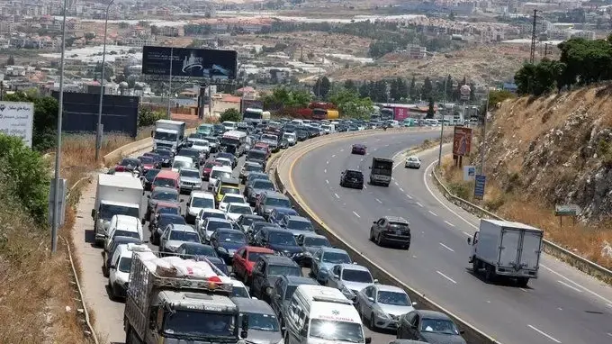אזרחים לבנונים חוזרים לדרום לבנון בעקבות הסכם הביניים בין ארצות הברית לאיראן. 23 ביוני 2026 אזרחים לבנונים חוזרים לדרום לבנון בעקבות הסכם הביניים בין ארצות הברית לאיראן. 23 ביוני 2026