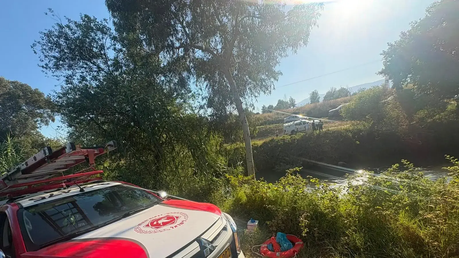 שתי נערות נסחפו בנהר הירדן, סמוך ללהבות הבשן - תיעוד מהסריקות באזור
27.06.26
