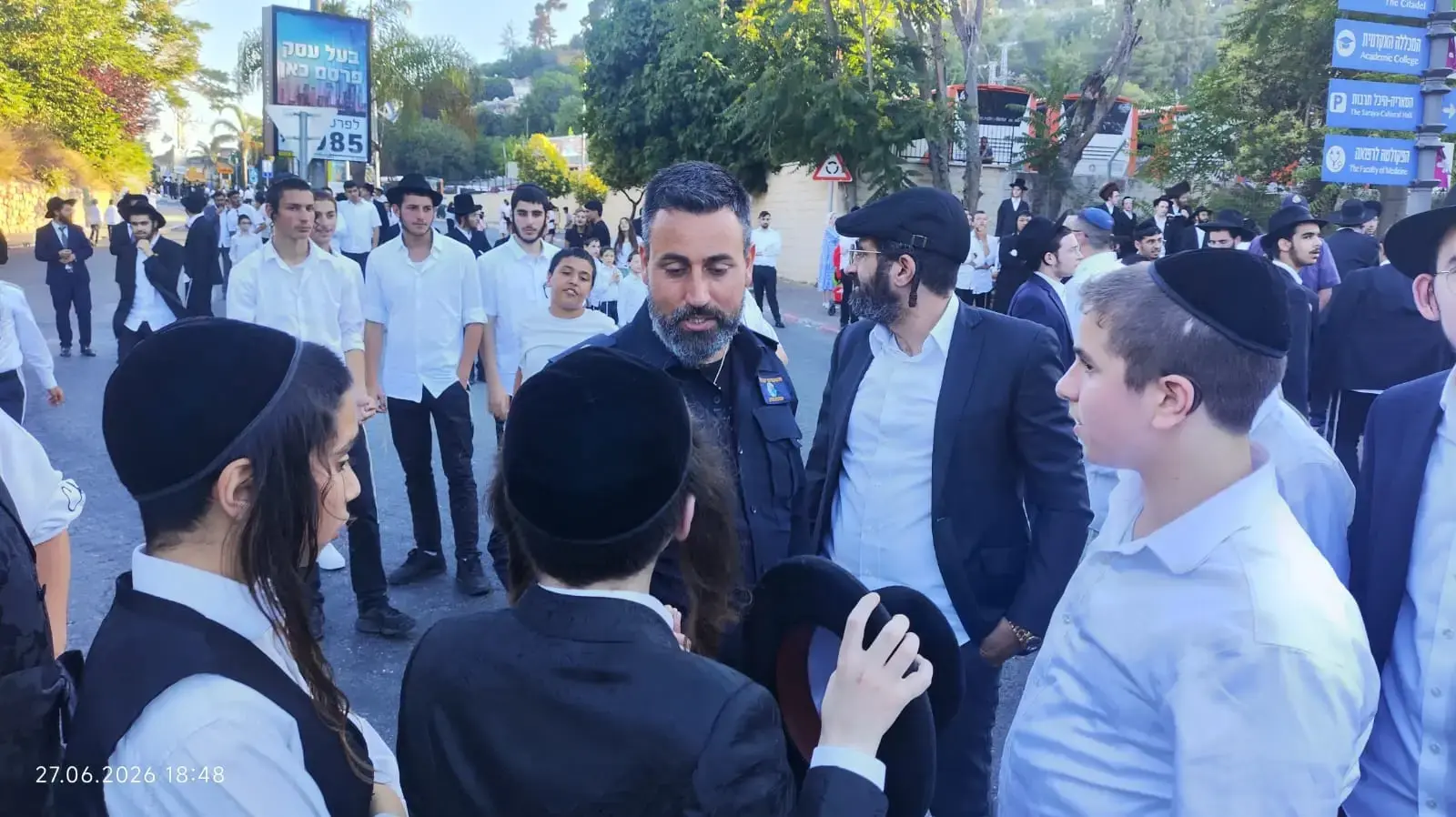 הפגנת החרדים בצפת
27.06.26 הפגנת החרדים בצפת
27.06.26