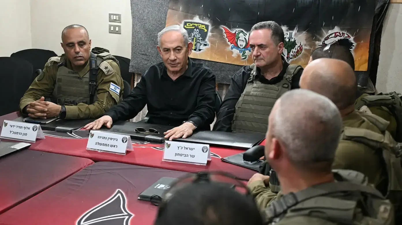 ראש הממשלה בנימין נתניהו ושר הביטחון ישראל כץ בביקור בדרום לבנון. 30 ביוני 2026 ראש הממשלה בנימין נתניהו ושר הביטחון ישראל כץ בביקור בדרום לבנון. 30 ביוני 2026