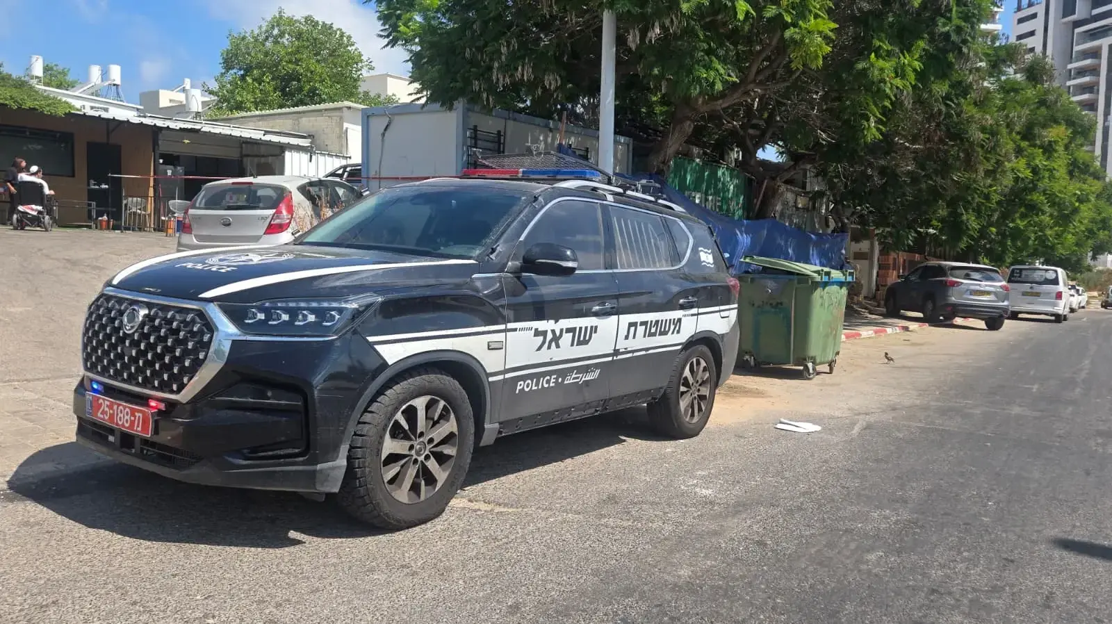 זירת רצח הרב עמוס גואטה, נתניה, 1 ביולי 2026