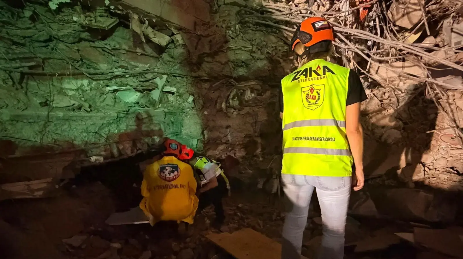 משלחת זק"א, רעידת אדמה ונצואלה משלחת זק"א, רעידת אדמה ונצואלה