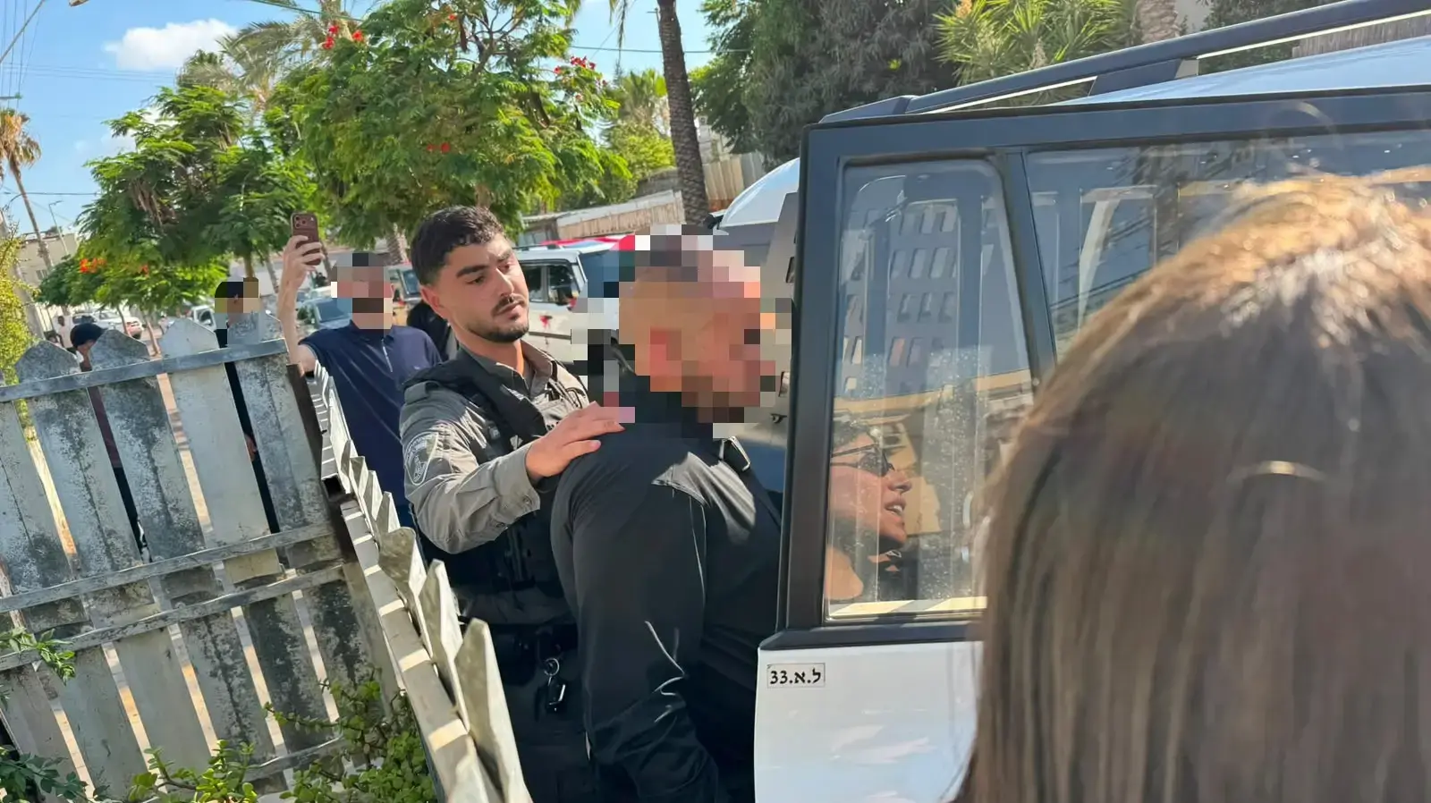 שיירת חתונה נעצרה בלוד, החתן עוכב לחקירה