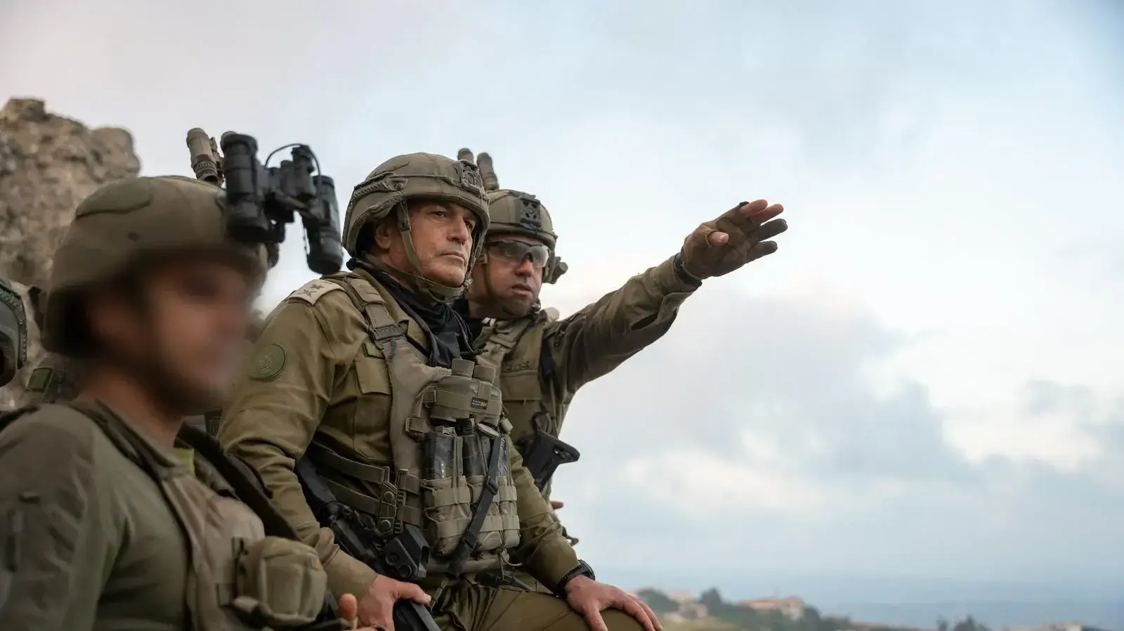 סיור הרמטכ״ל, אייל זמיר, ברכס הבופור, דרום לבנון, 5 ביולי 2026