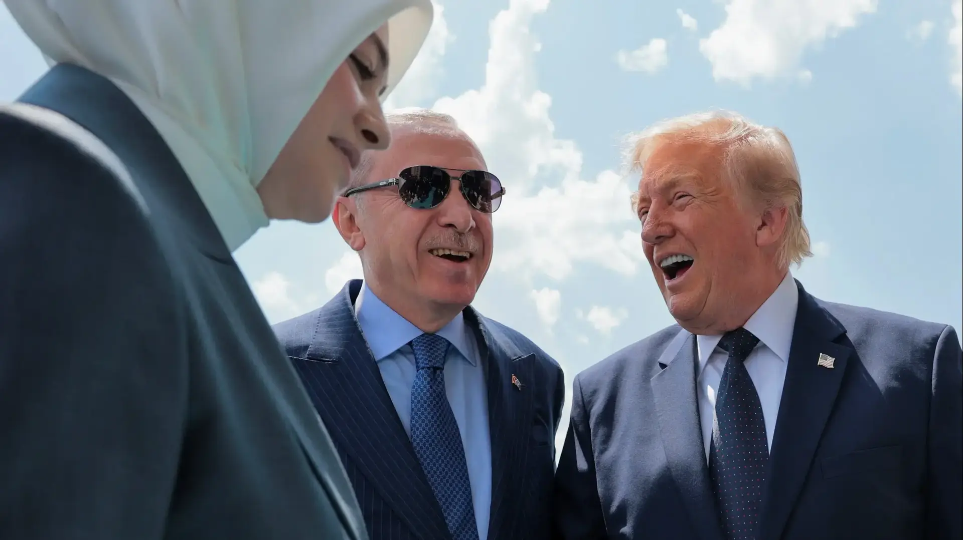 רג'פ טייפ ארדואן נשיא טורקיה קיבל את פניו של נשיא ארה"ב דונלד טראמפ, אנקרה, 7 ביולי 2026 רג'פ טייפ ארדואן נשיא טורקיה קיבל את פניו של נשיא ארה"ב דונלד טראמפ, אנקרה, 7 ביולי 2026