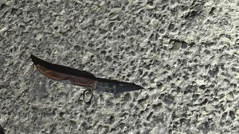 לוחמי מג״ב עוטף ירושלים ניטרלו מחבל שהניף סכין לעברם