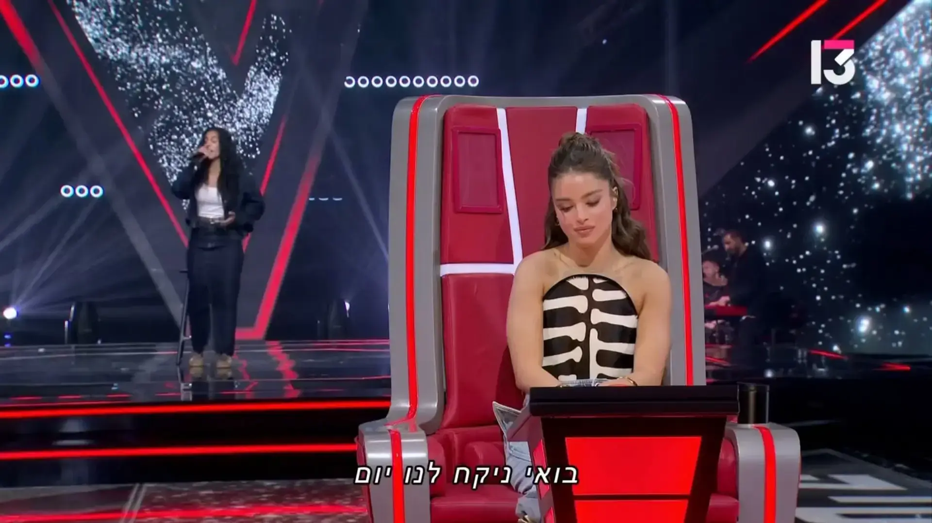 נועה קירל באודישן של רננה, "דה וויס" 2026