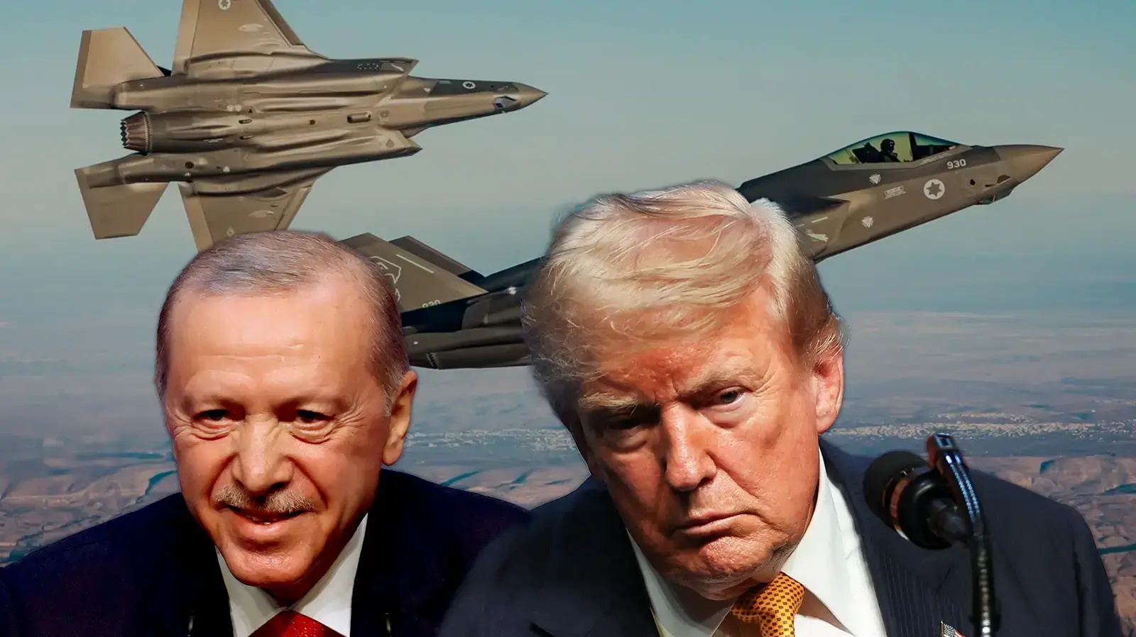 טראמפ, ארדואן, F35