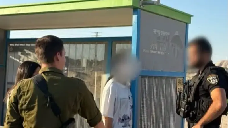 תיעוד העברת הכוחות הישראליות מיריחו לידי כוחות הביטחון