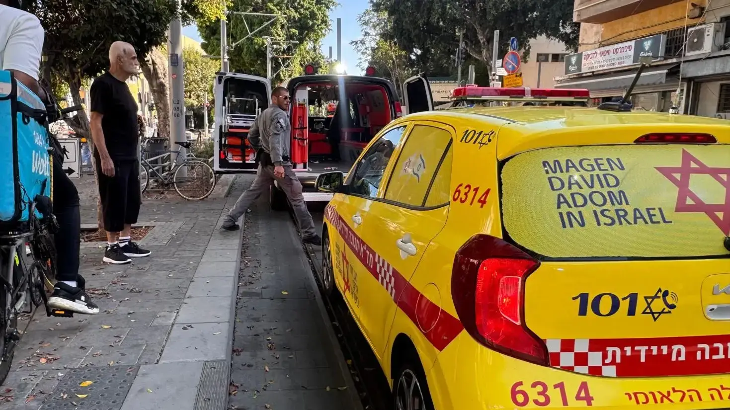 זירת הירי ביפו
