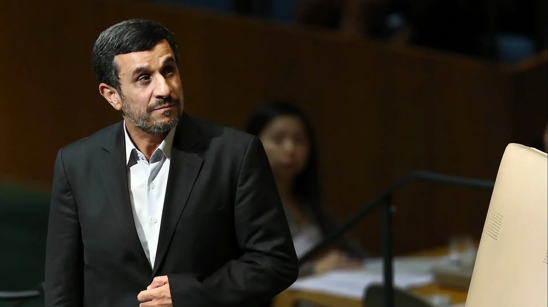 מחמוד אחמדינג'אד. מחמוד אחמדינג'אד.