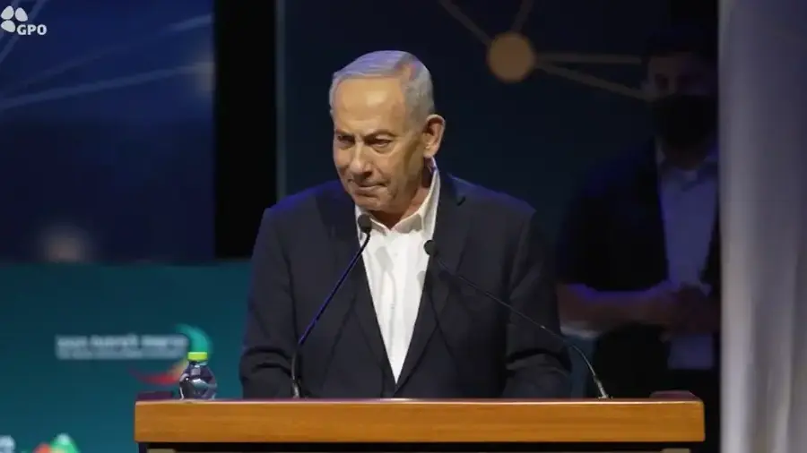 ראש הממשלה נתניהו במסר למנהיגי איראן בוועידת הנגב בדימונה ראש הממשלה נתניהו במסר למנהיגי איראן בוועידת הנגב בדימונה