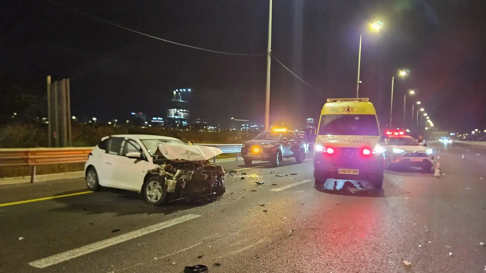 תאונת דרכים במחלף גלילות
20.7.26