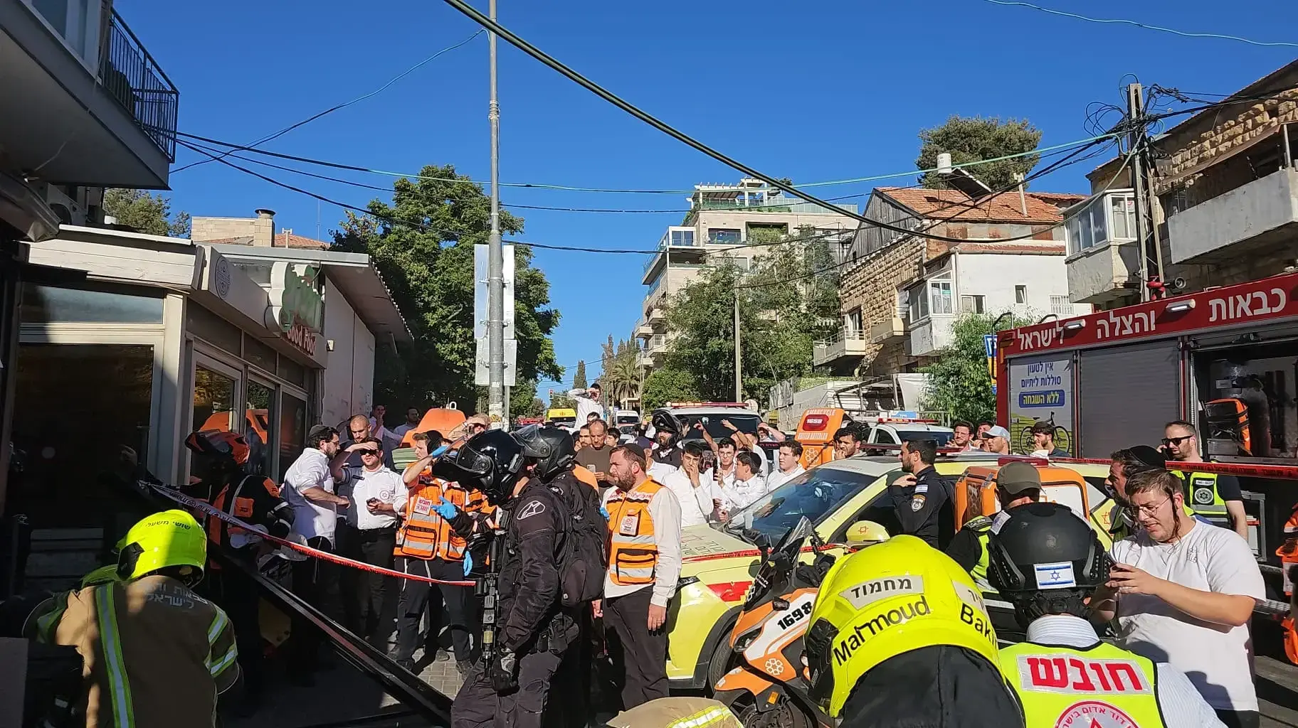 קריסת מרפסת בירושלים קריסת מרפסת בירושלים