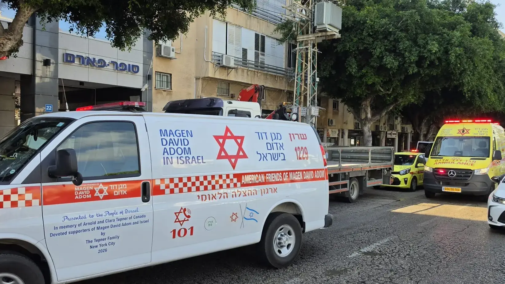 גבר נהרג מנפילת חפץ כבד, נתניה, 21 ביולי 2026 גבר נהרג מנפילת חפץ כבד, נתניה, 21 ביולי 2026