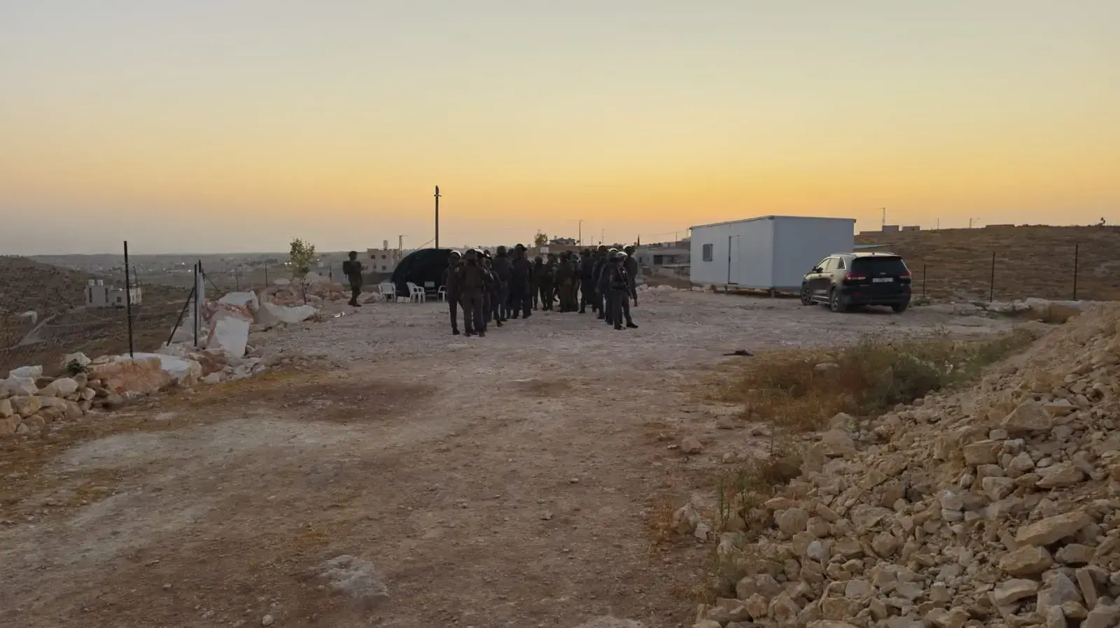 תיעוד מזירת הפיגוע בסוסיא, דרום הר חברון.
25.7.26