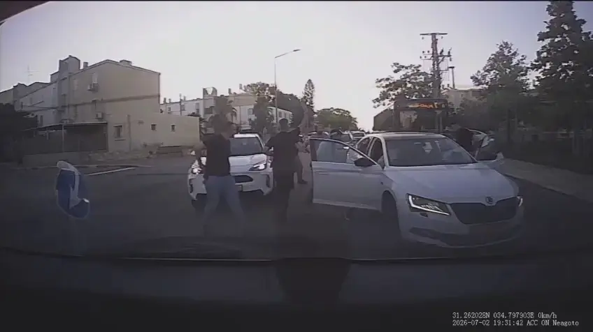 ירי על רכב בתל שבע