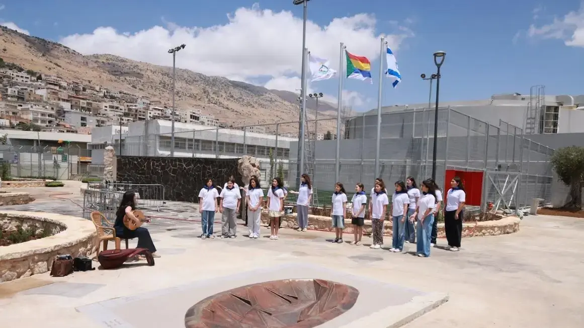 האנדרטה החדשה במג'דל ש'מס