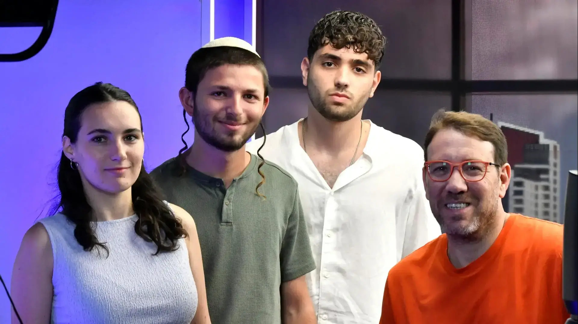מארק בן מיכלסון, ישראל קלר, גבריאלה טרואן,יהודה שלזינגר מארק בן מיכלסון, ישראל קלר, גבריאלה טרואן,יהודה שלזינגר