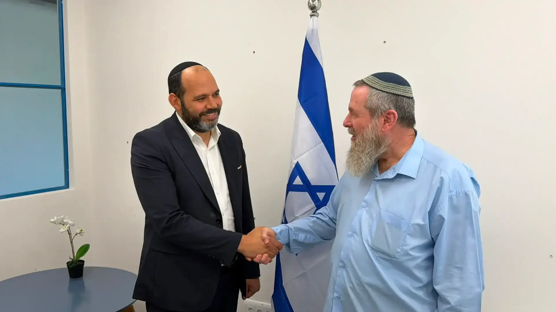 שמעון טובול סגן רה"ע באר שבע מצטרף למפלגת נעם לישראל עם ח"כ אבי מעוז, 28 ביולי 2026