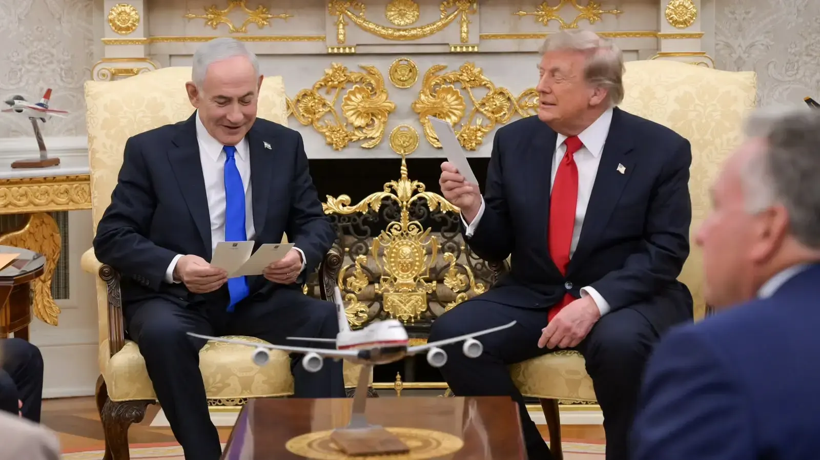 ראש הממשלה בנימין נתניהו בפגישה עם נשיא ארה״ב דונלד טראמפ, הבית הלבן, וושינגטון, 28 ביולי 2026 ראש הממשלה בנימין נתניהו בפגישה עם נשיא ארה״ב דונלד טראמפ, הבית הלבן, וושינגטון, 28 ביולי 2026