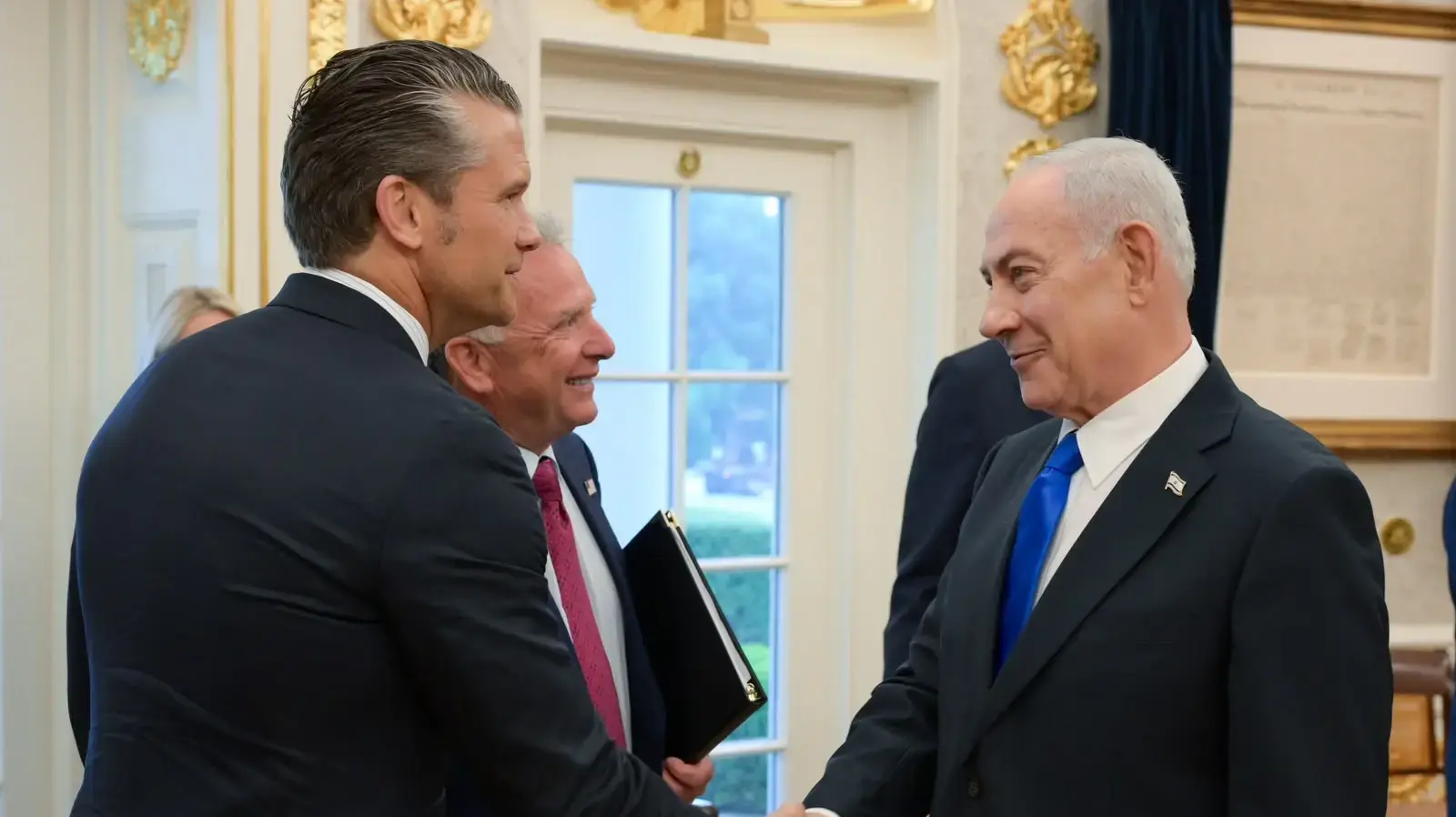 ראש הממשלה בנימין נתניהו בפגישה עם נשיא ארה״ב דונלד טראמפ, הבית הלבן, וושינגטון, 28 ביולי 2026 ראש הממשלה בנימין נתניהו בפגישה עם נשיא ארה״ב דונלד טראמפ, הבית הלבן, וושינגטון, 28 ביולי 2026