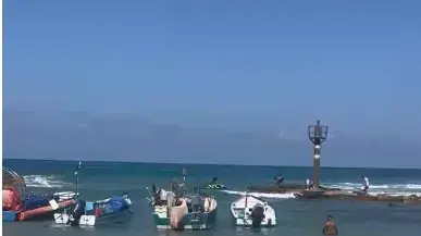 תאונה חמורה נוספת בחוף כפר הדייגים בג'סר א-זרקא