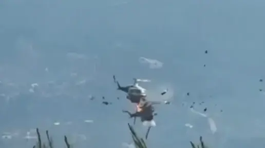 מסוקי כיבוי התנגשו באוויר ביוון