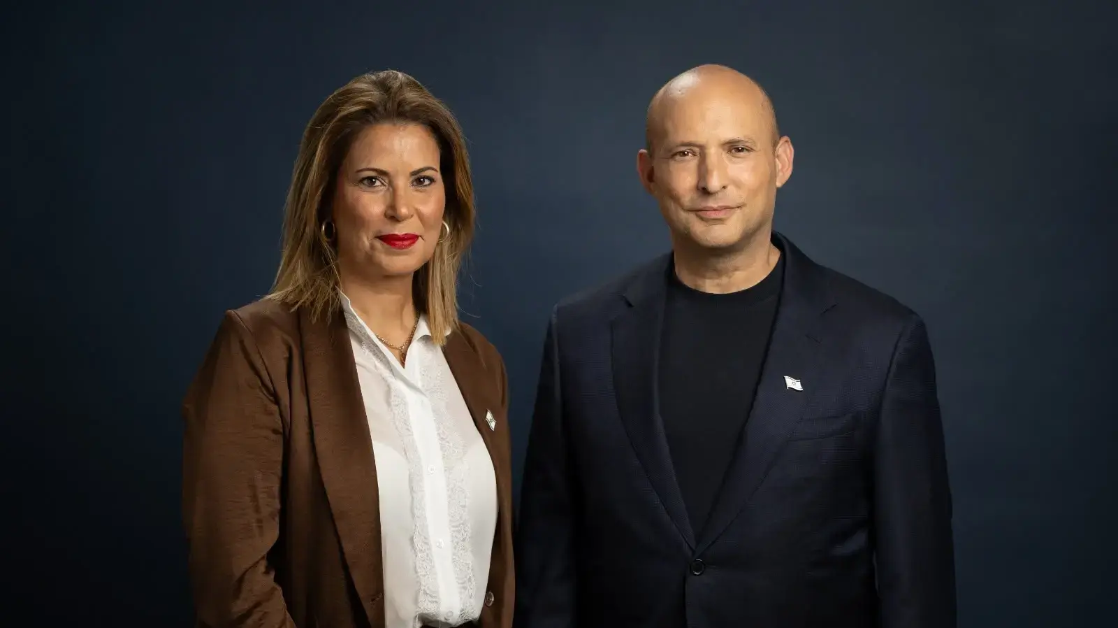 ברוריה נעים ארמן עם נפתלי בנט