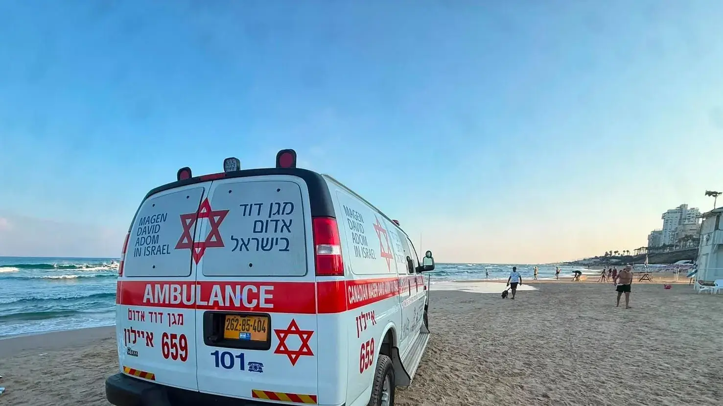 טרגדיה בחוף הים בבת ים: גבר בן 25 טבע למוות

