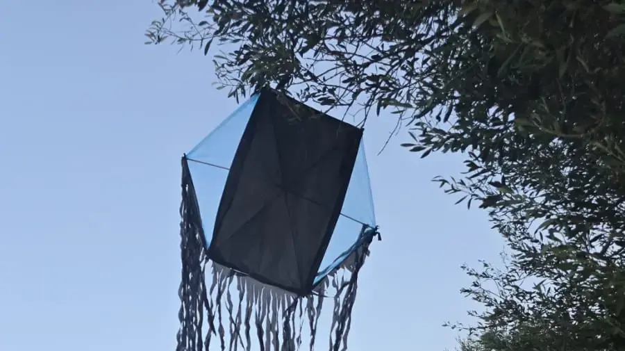עפיפון שחדר מעזה לעוטף