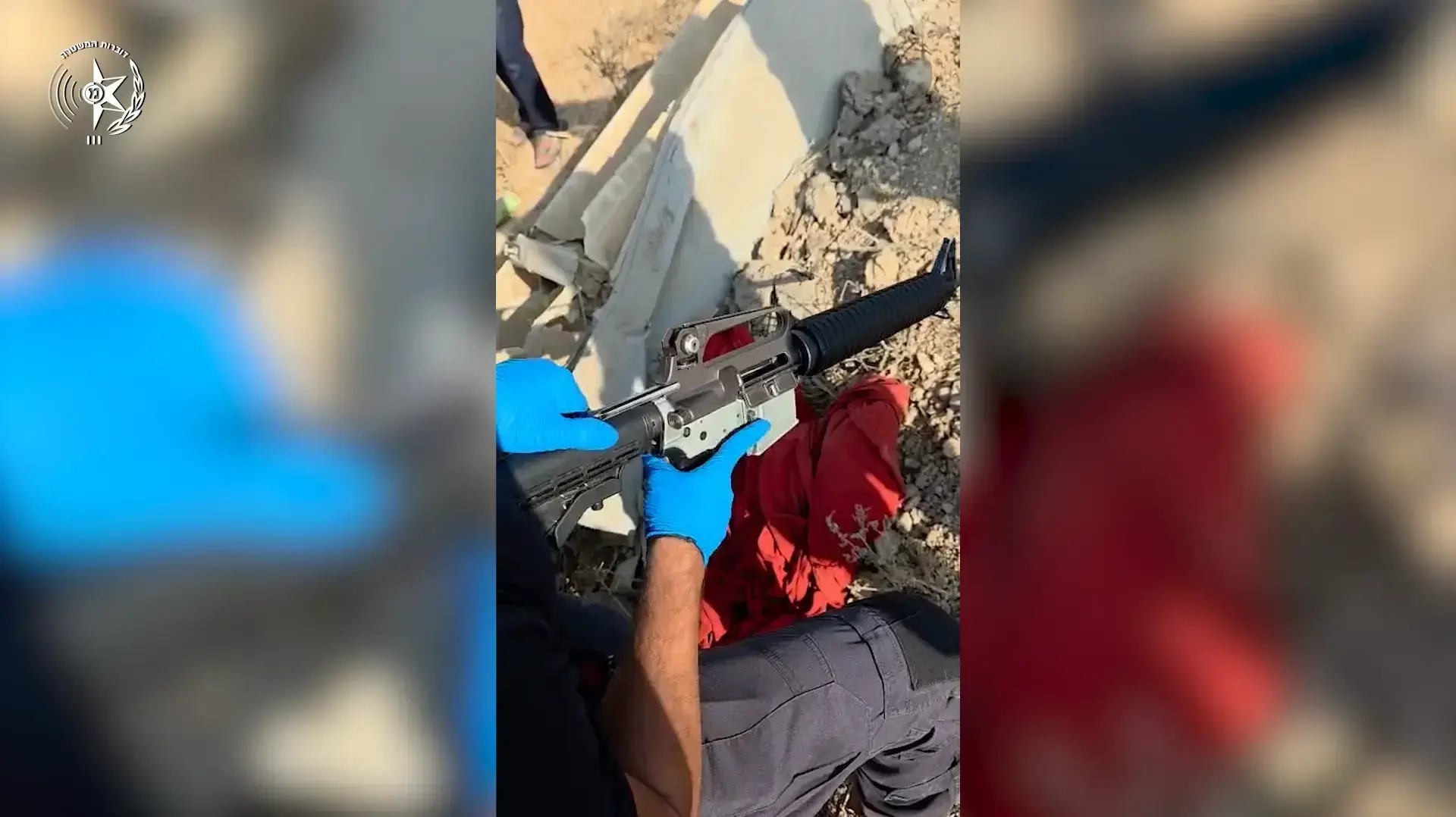 תחמושת צה"לית גנובה שנתפסה בפזורה