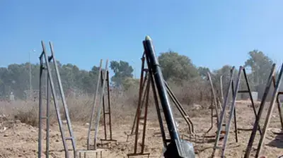 חשיפת עמדות שיגור קסאם