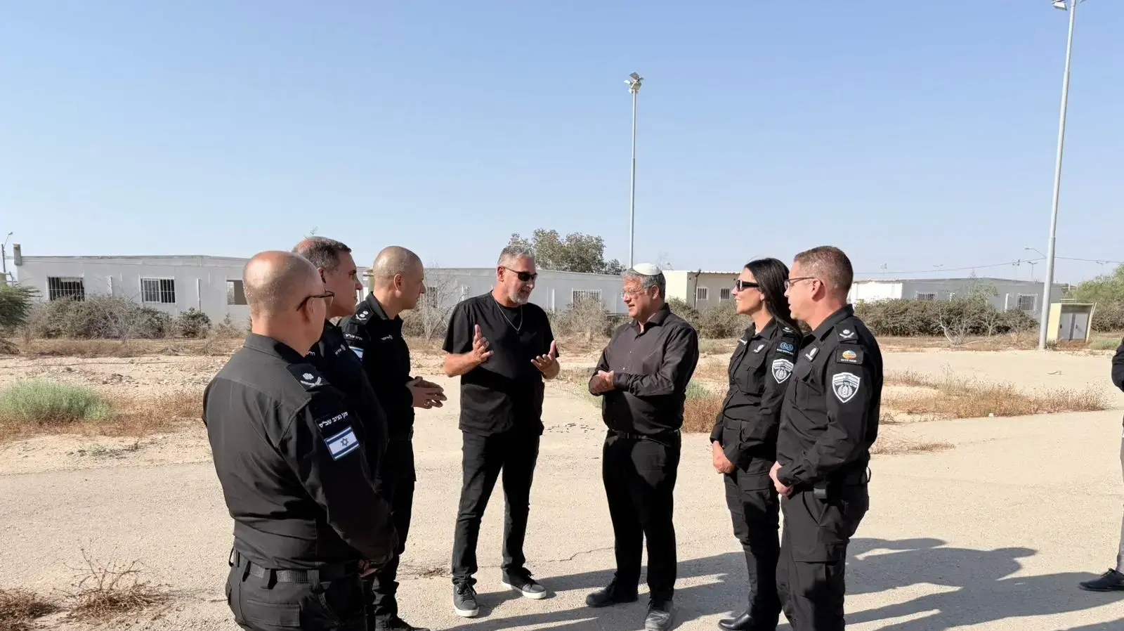 הסיור שנערך בשבוע שעבר במתקן חולות הסיור שנערך בשבוע שעבר במתקן חולות