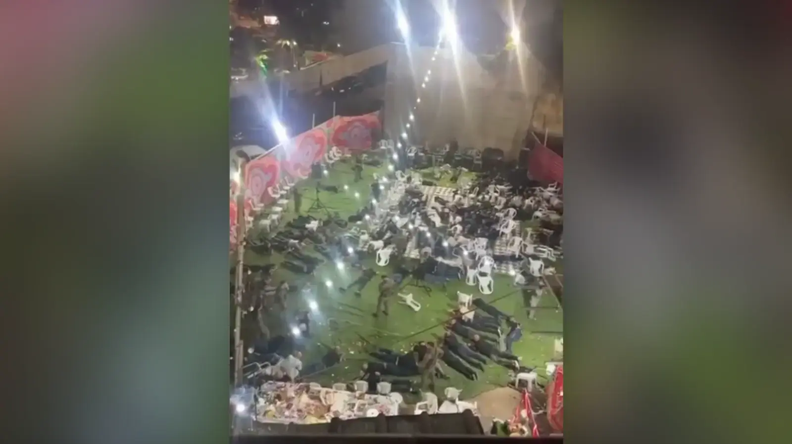 נשקים שלופים, האורחים על הרצפה: תיעוד חריג מחתונה באום אל פאחם