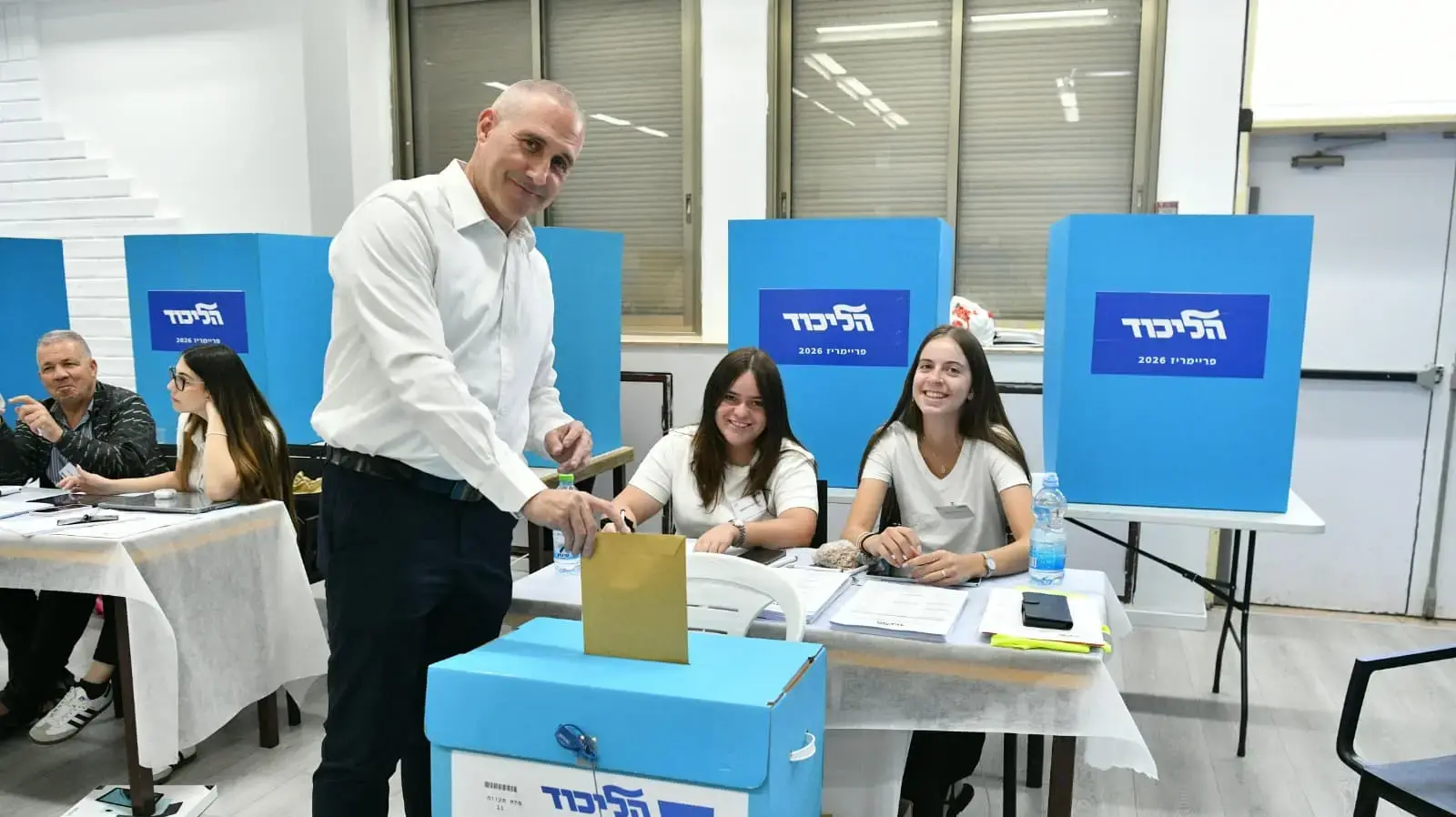 חנוך מילביצקי, פריימריז של הליכוד, פ"ת,17 באוגוסט 2026 חנוך מילביצקי, פריימריז של הליכוד, פ"ת,17 באוגוסט 2026