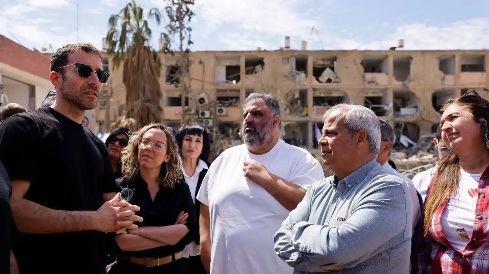 יו״ר קק״ל, אייל אוסטרינסקי בסיור בדימונה יו״ר קק״ל, אייל אוסטרינסקי בסיור בדימונה