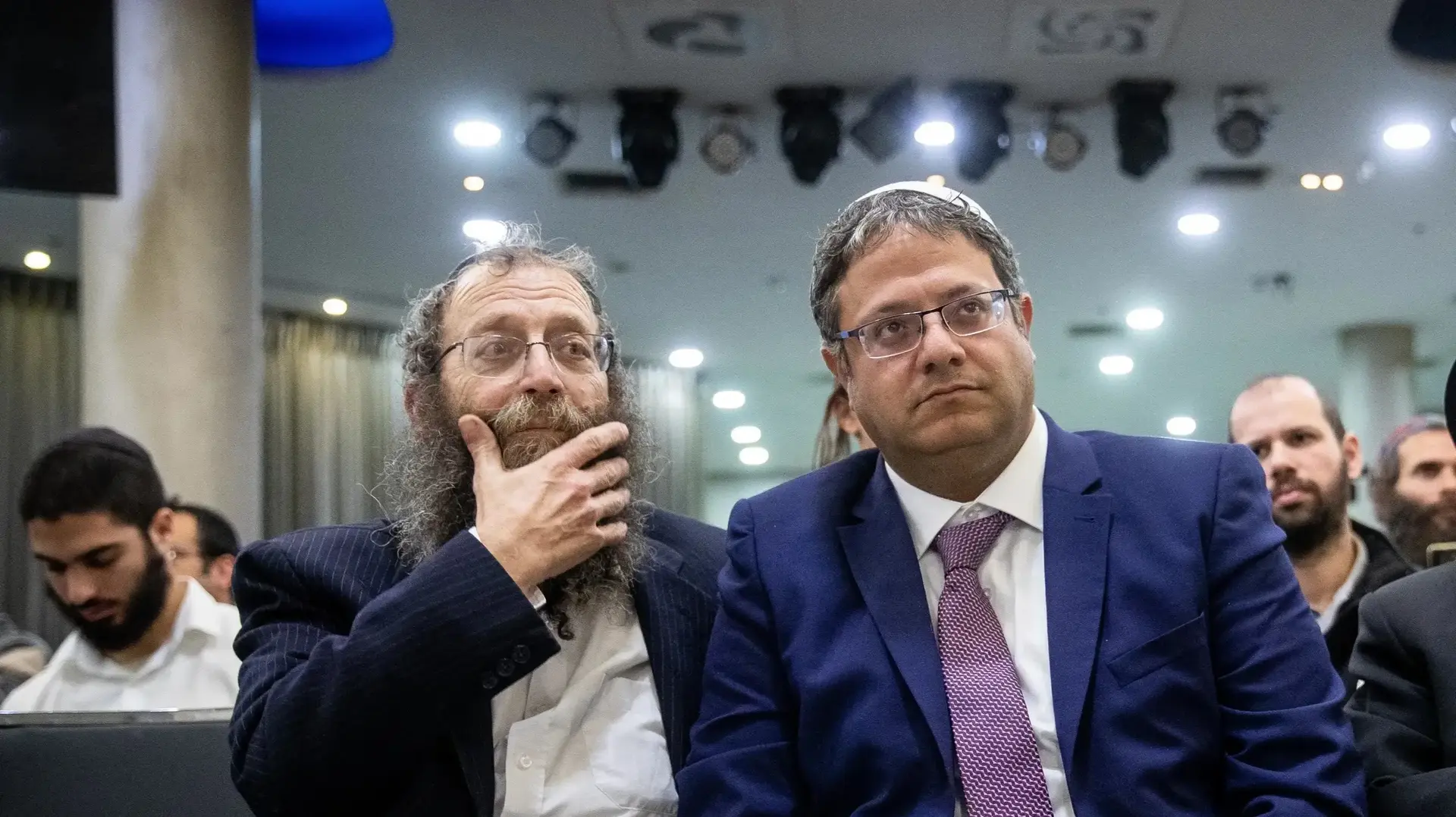 איתמר בן גביר לצד ברוך מרזל
