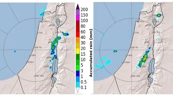 כמויות גשם חריגות באזור ירושלים באוגוסט 2026 כמויות גשם חריגות באזור ירושלים באוגוסט 2026