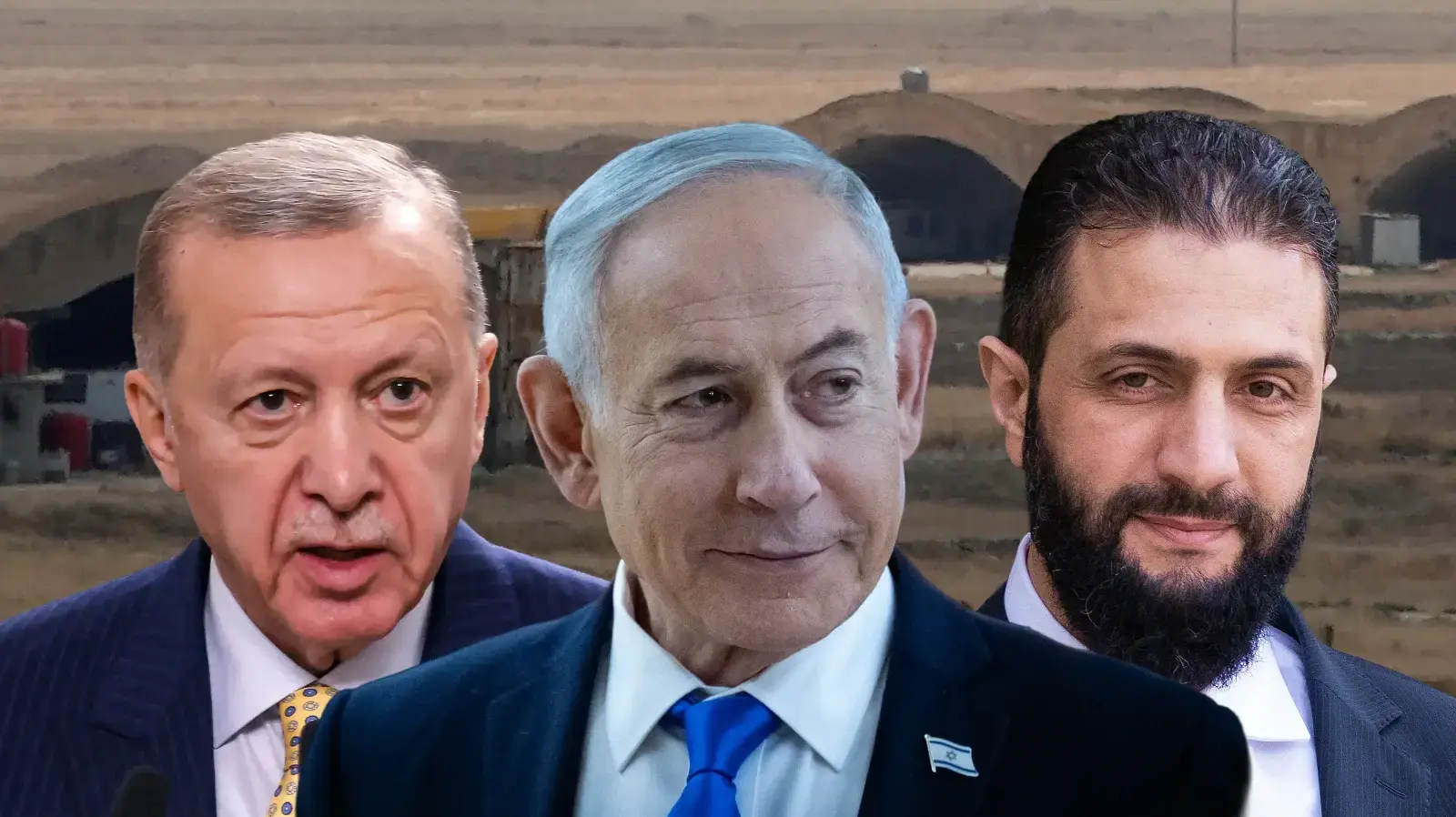 בנימין נתניהו, אחמד א-שרע, רג'פ טייפ ארדואן
