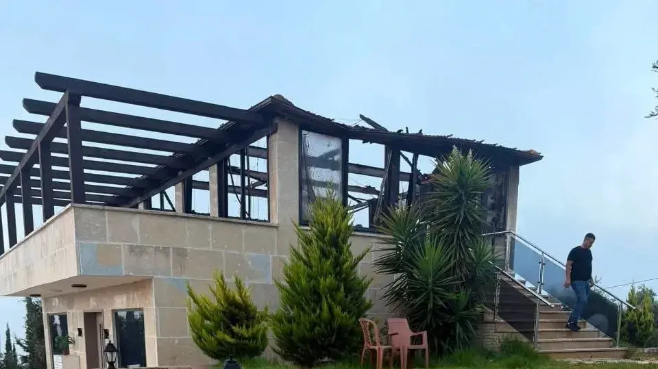 גרפיטי חשד לפעולות תג מחיר, כפר פלסטיני אוצרין, 23 באוגוסט 2026 גרפיטי חשד לפעולות תג מחיר, כפר פלסטיני אוצרין, 23 באוגוסט 2026