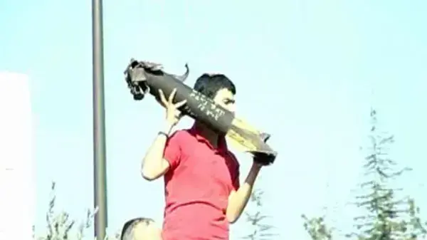 תושבי שדרות מפגינים מול משרדי הממשלה