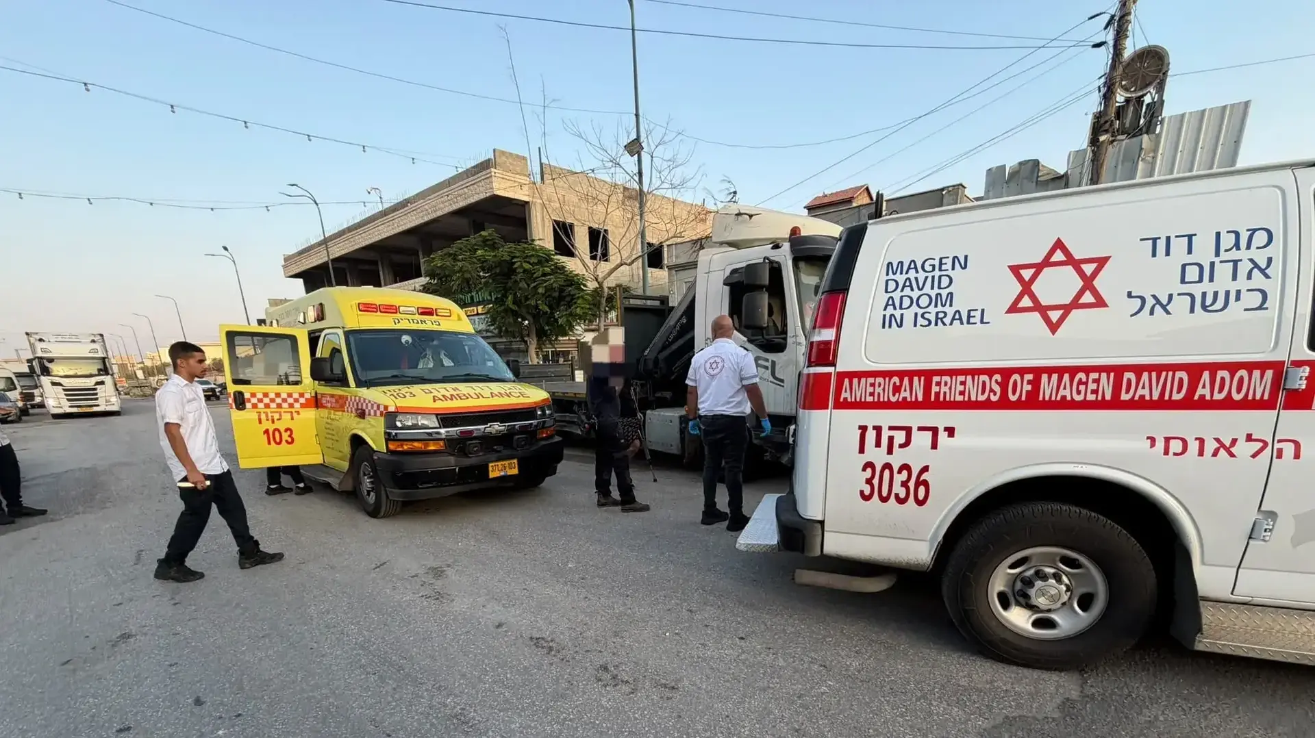 הולך רגל כבן 60 נהרג מפגיעת משאית בטייבה