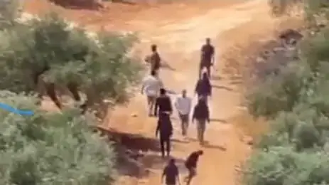 עשרות פורעים בדרכם לכפר קוסרה