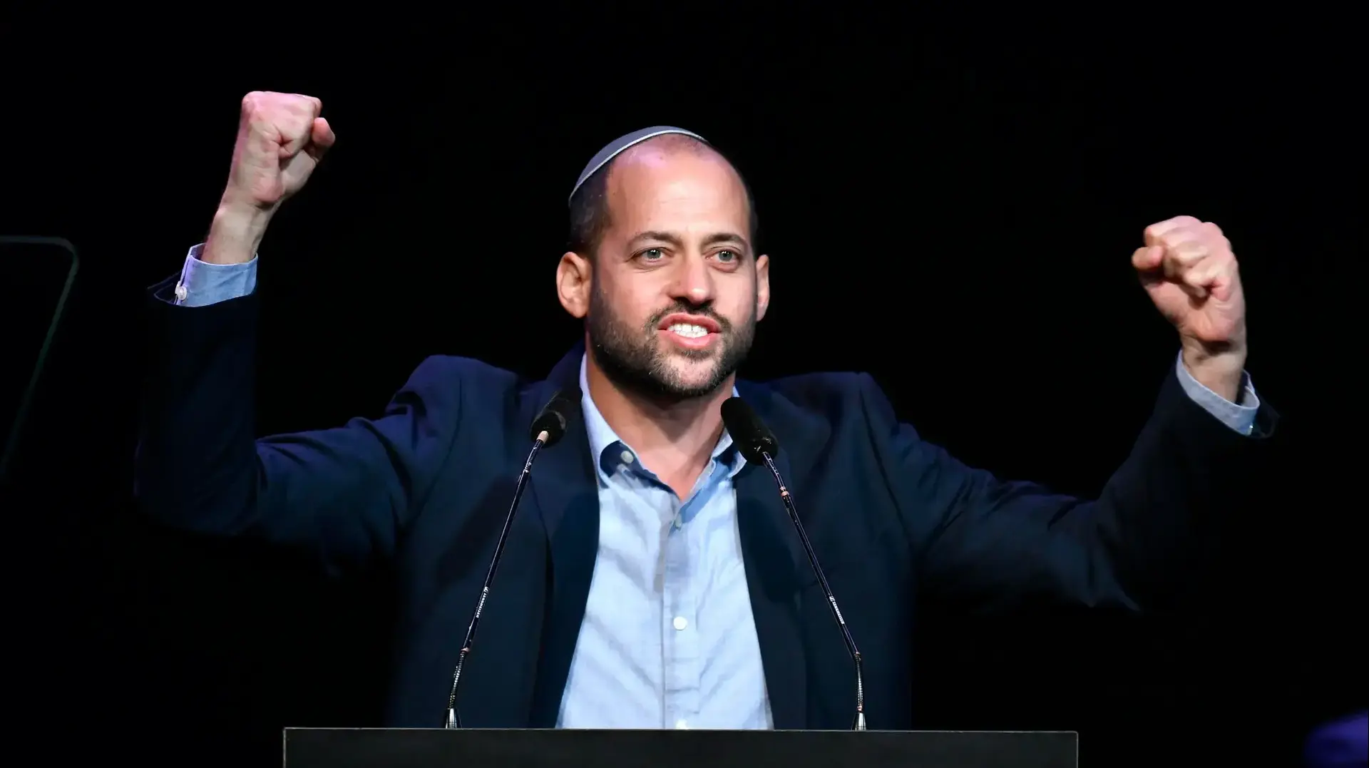 דוידי בן ציון, השקת מפלגת "עמך ישראל", 25 באוגוסט 2026 דוידי בן ציון, השקת מפלגת "עמך ישראל", 25 באוגוסט 2026
